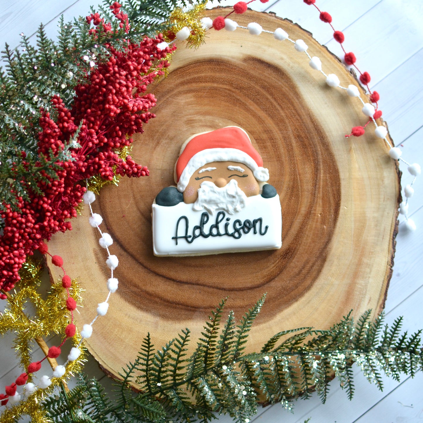 Santa Plaque