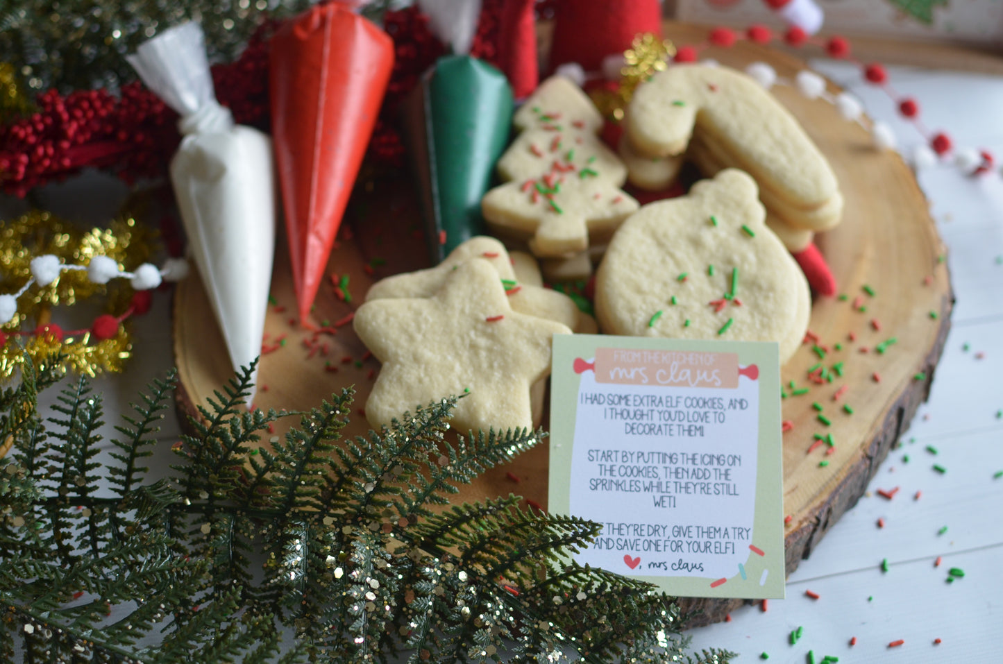 Mrs. Clause Cookie Kit