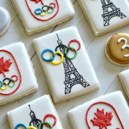 Olympic Themed Cookies