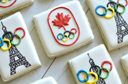 Olympic Themed Cookies